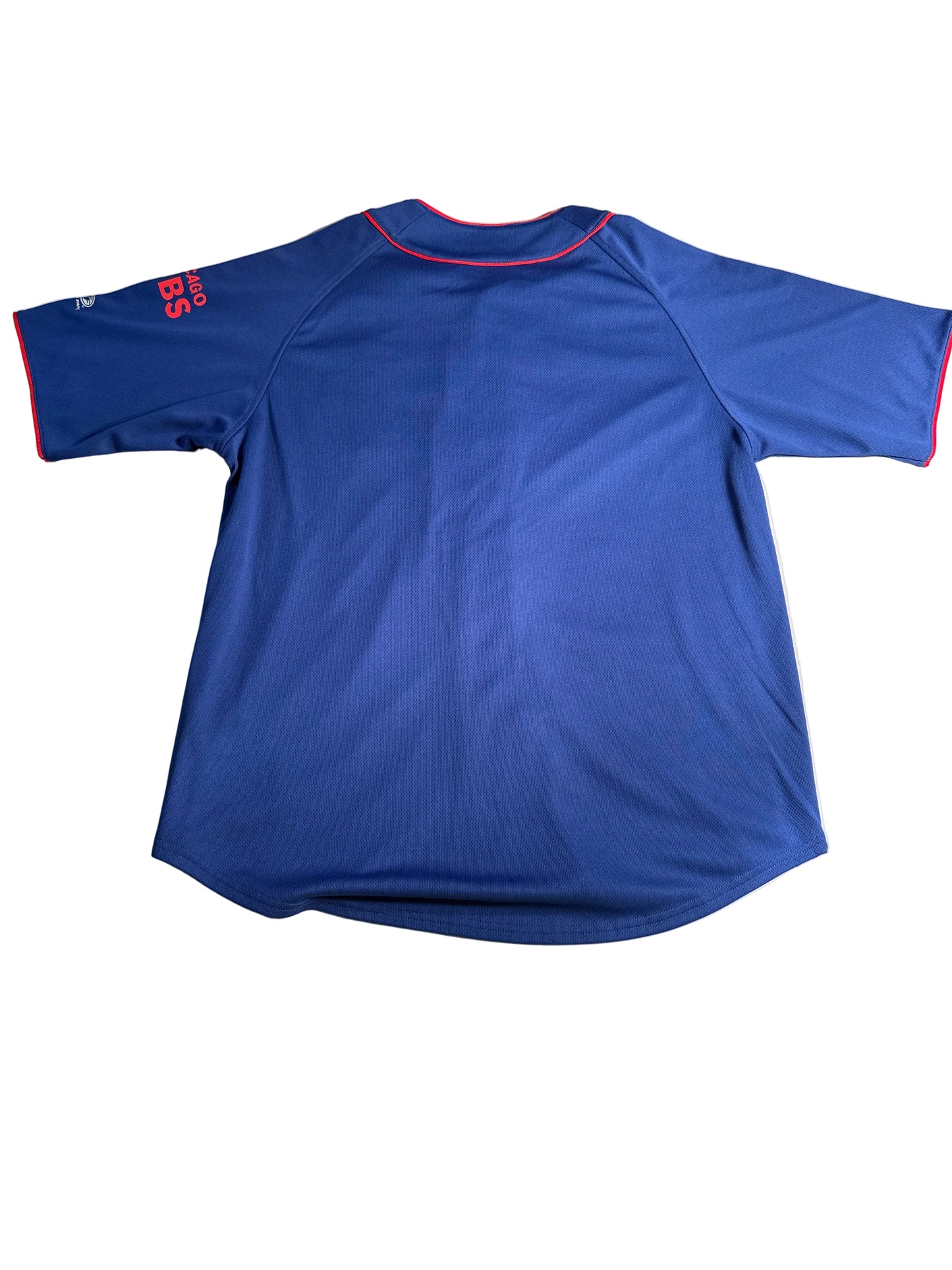 Chicago Cubs True Fan Blue Blank Baseball Jersey