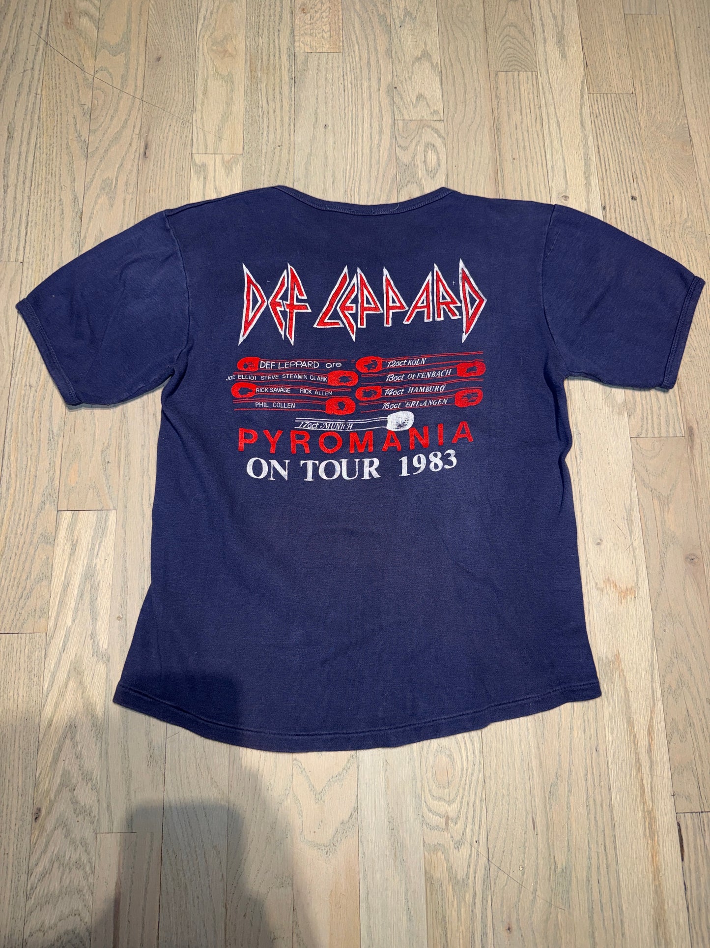 DEF LEPPARD TOUR TEE