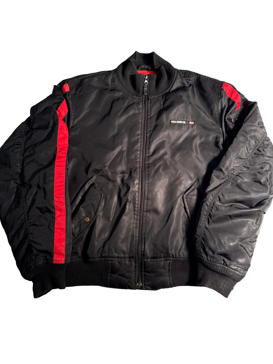 Vintage Y2K Polo Jeans Co. Ralph Lauren MA-1 Flight Bomber Jacket