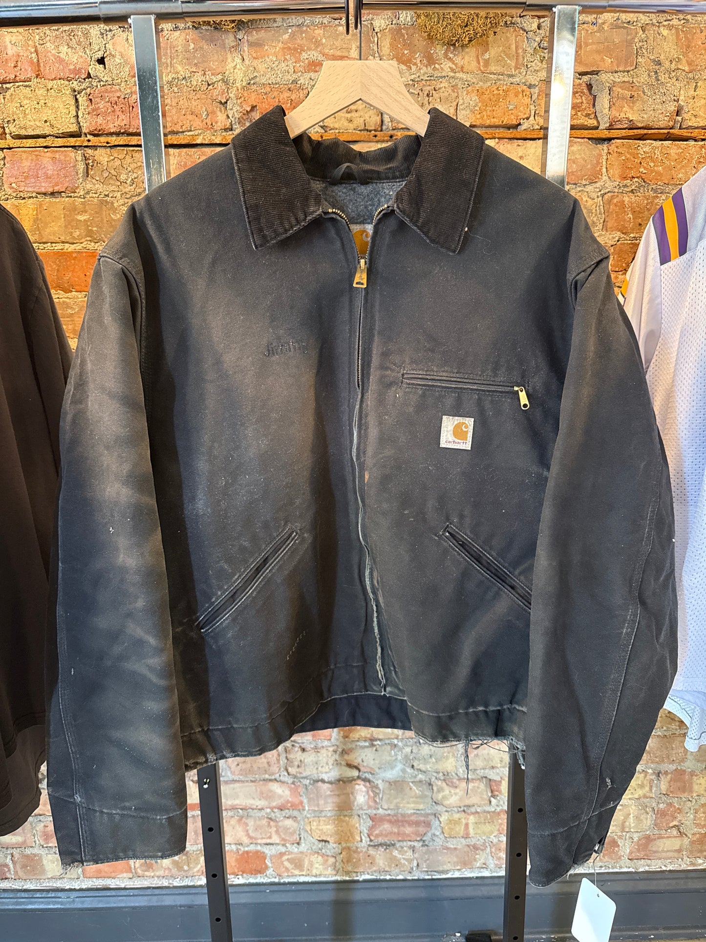 Black Carhartt Detroit Jacket