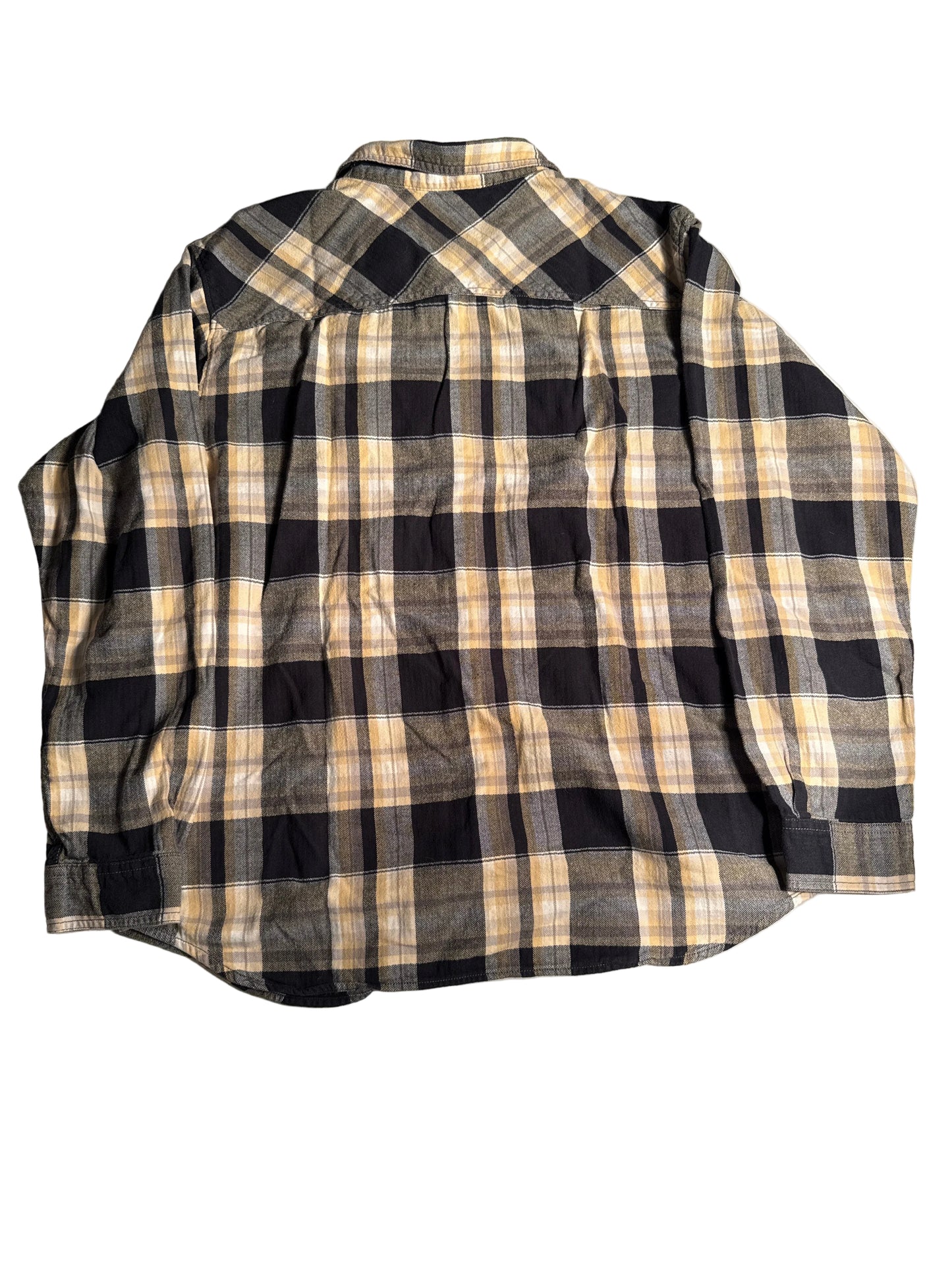 Columbia Purdue Boilermakers Plaid Flannel Button Down