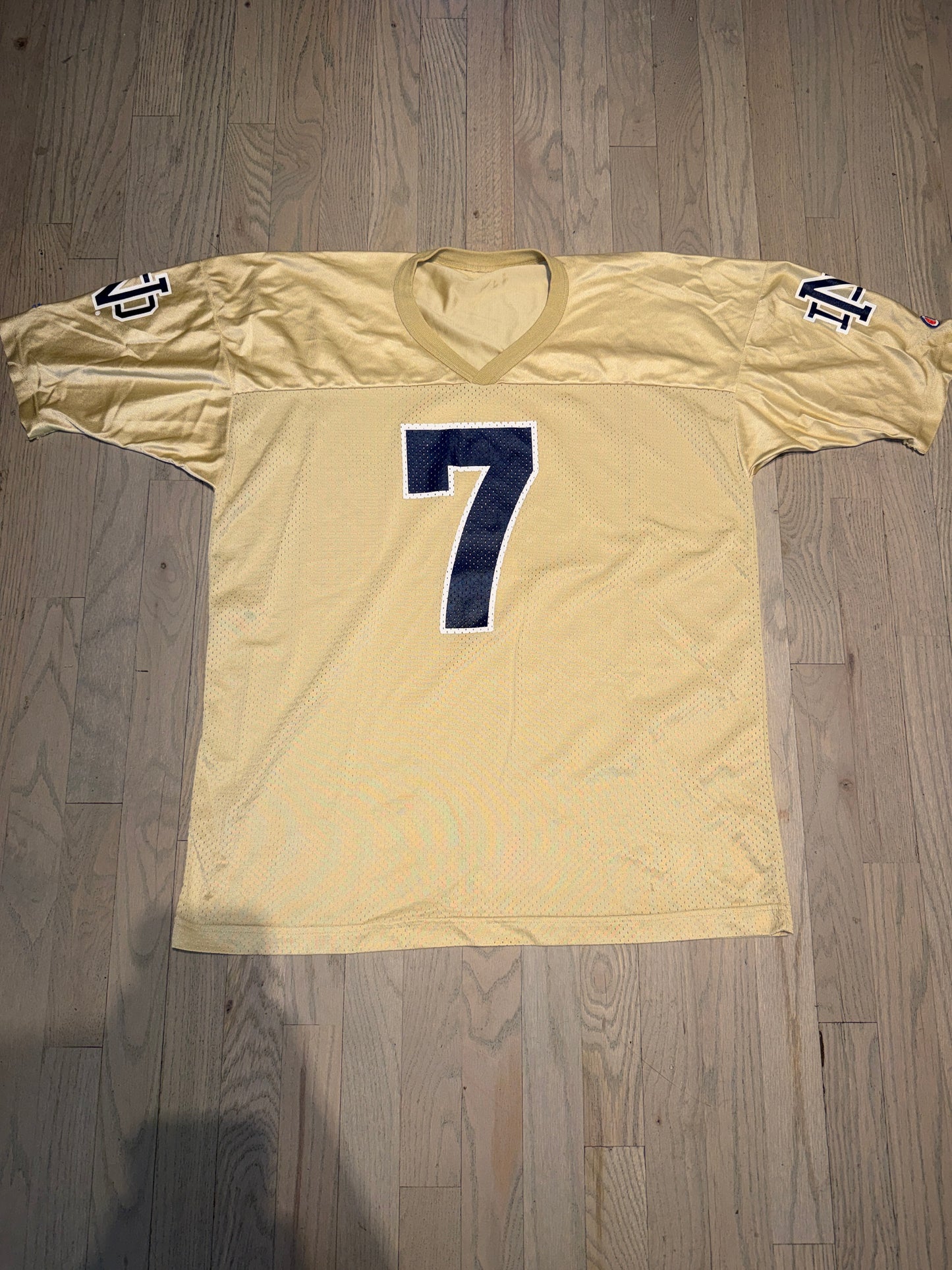 VTG Notre Dame Champion #7 Football Jersey