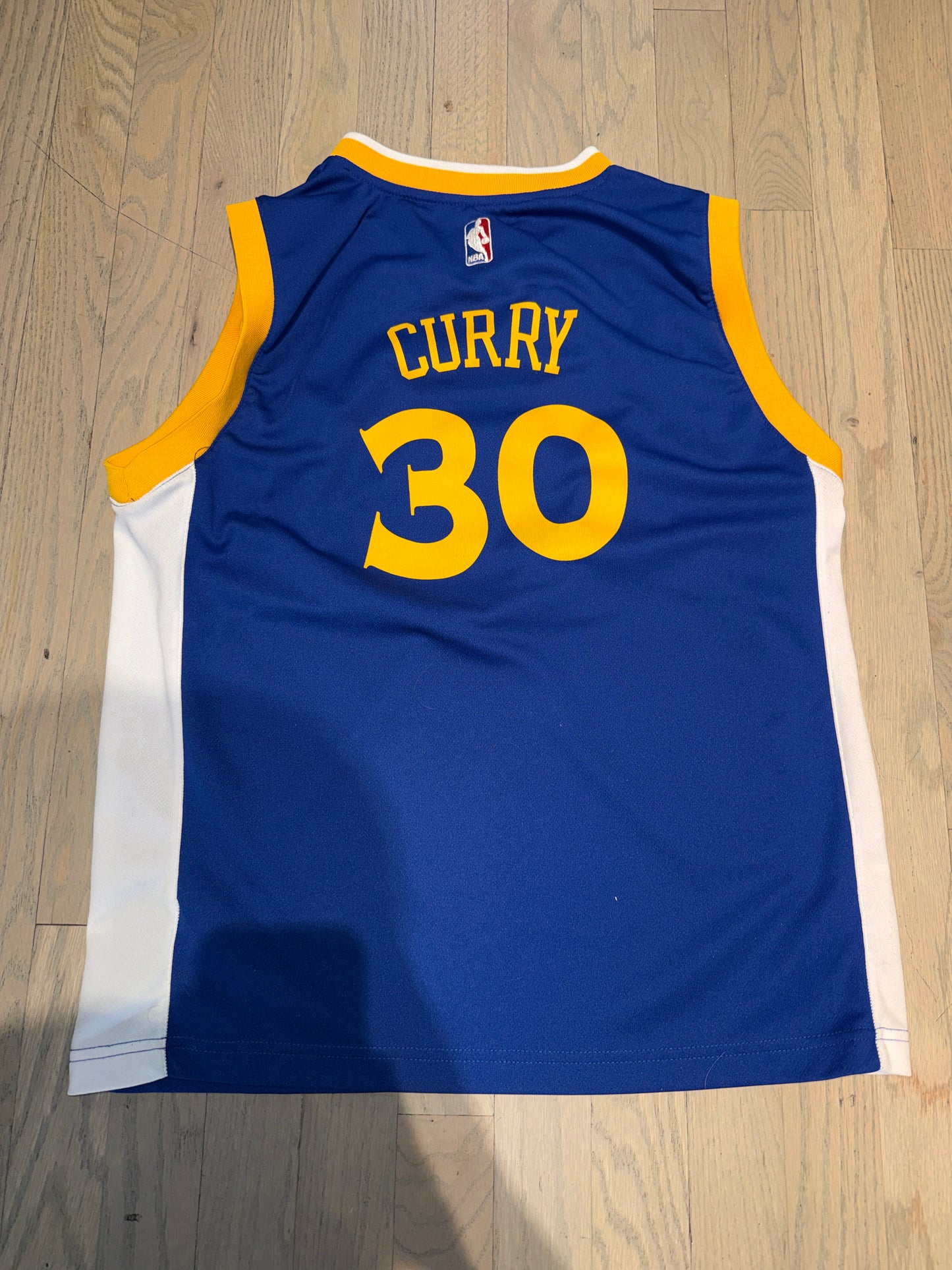 Curry Jersey Size Youth L