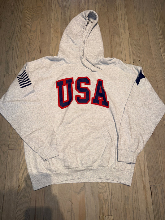 Grey USA Hoodie