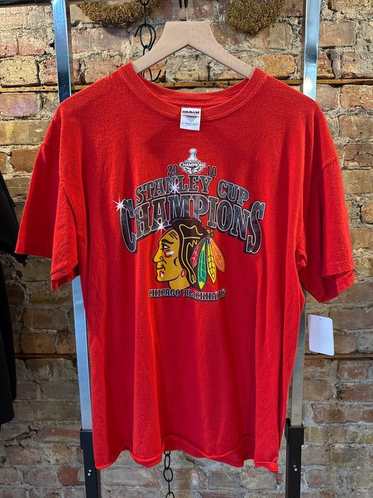 Chicago Blackhawks Stanley Cup 2010 Tee