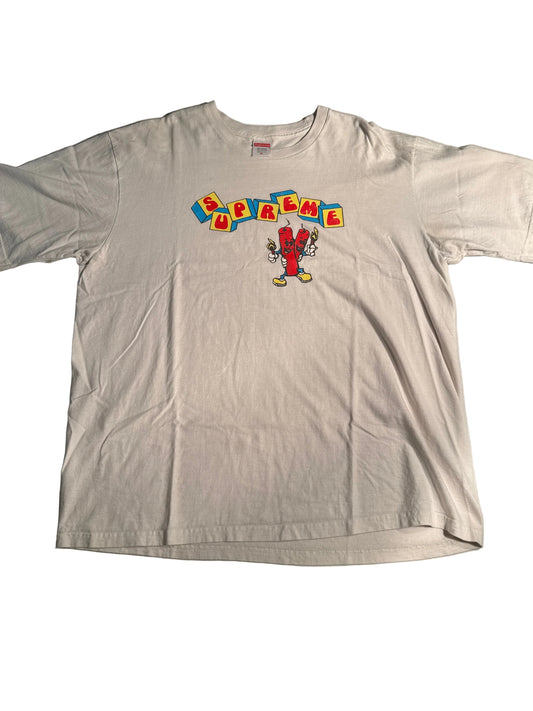 Supreme SS19 Dynamite Tee White