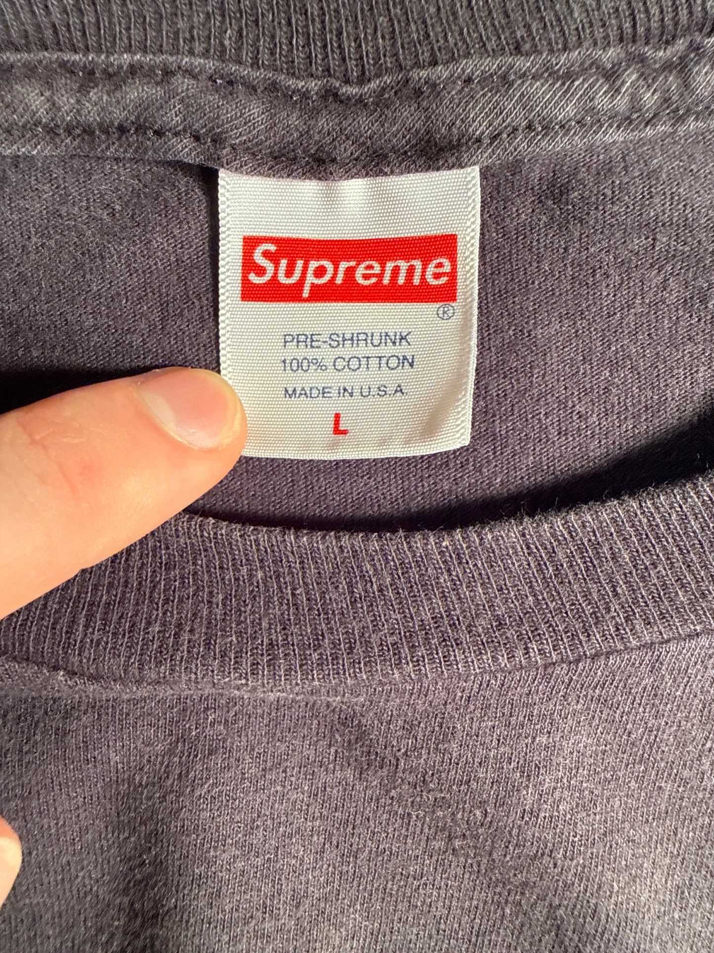 Supreme Collage Tee Black