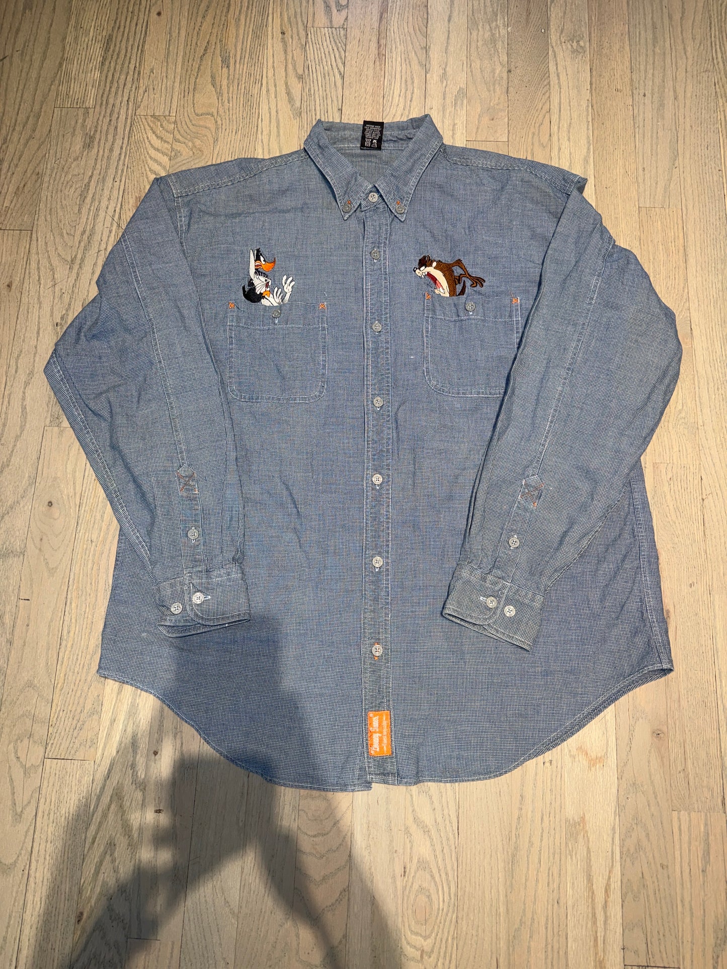 Looney Tunes Button Up Long Sleeve