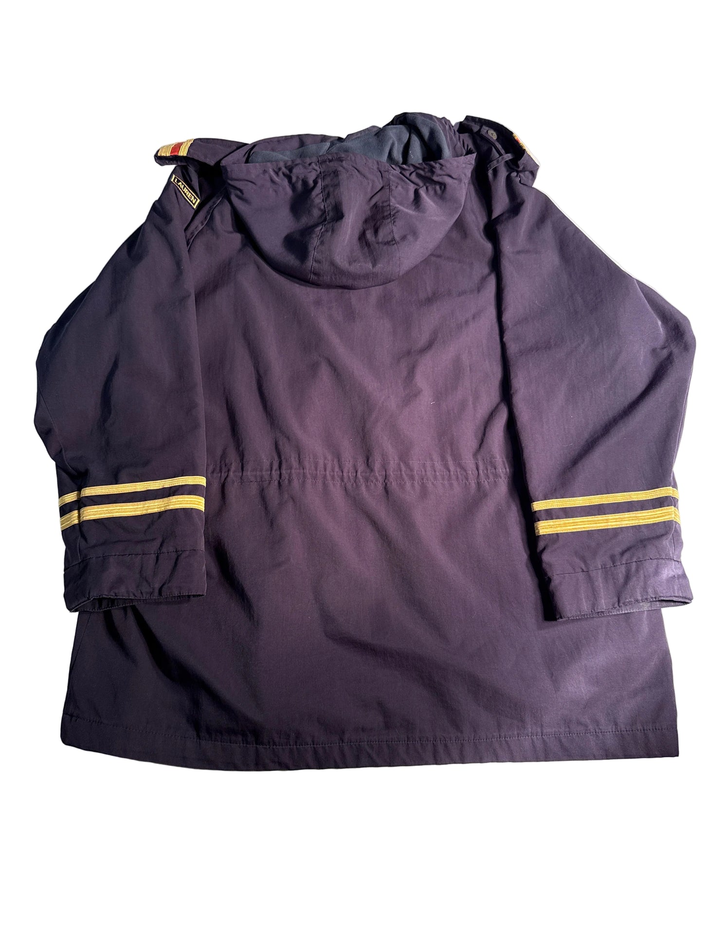 Vintage Polo Ralph Lauren Military Officers Nautical Jacket Navy