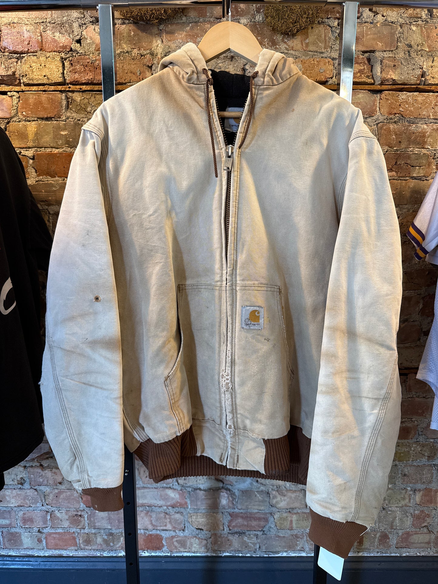 Cream Carhartt Jacket