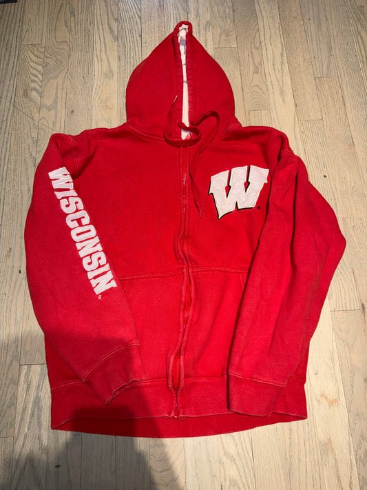 Wisconsin Badgers Logo Zip-Up