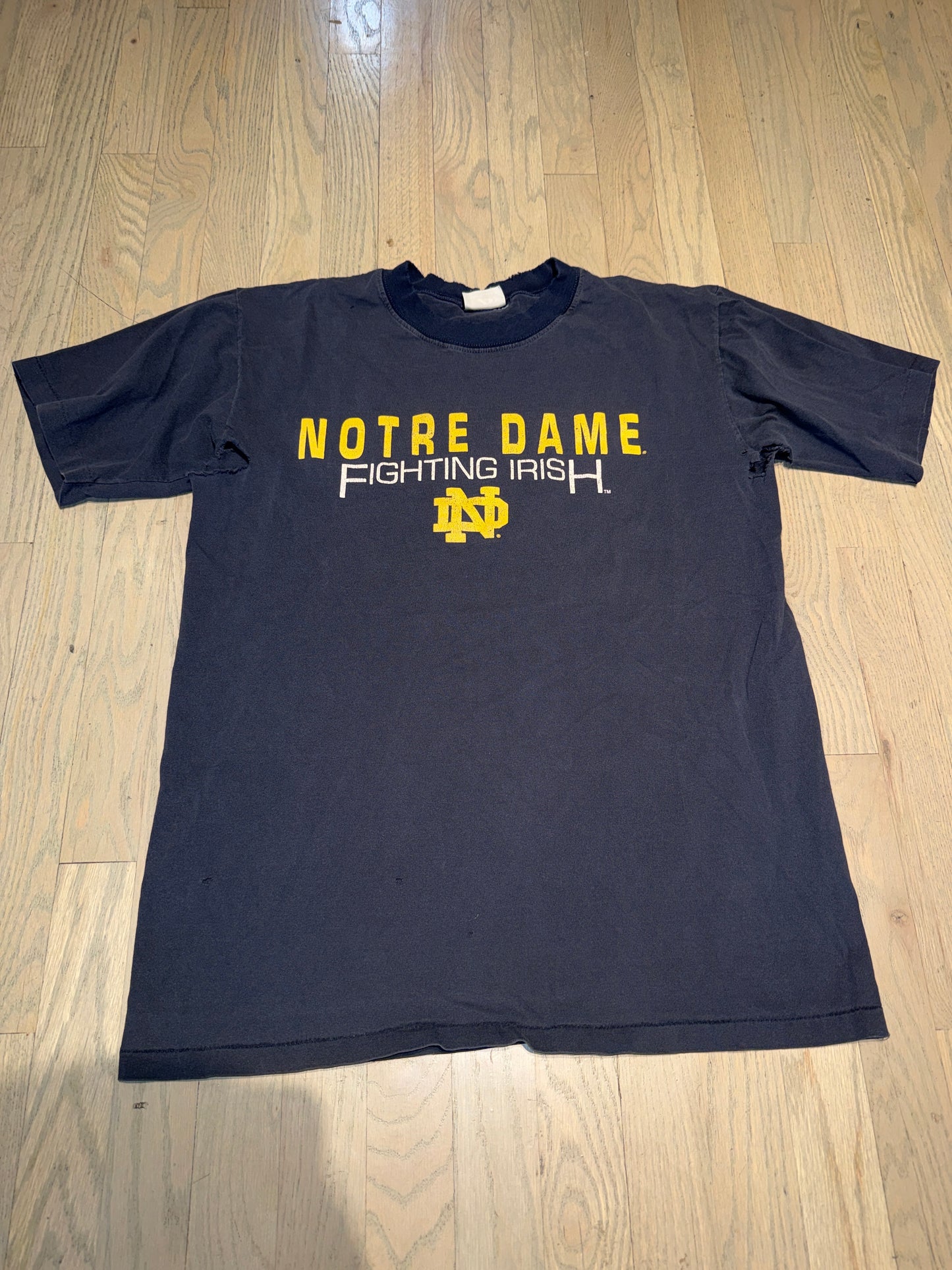 Notre Dame Fighting Irish Distressed VTG Tee