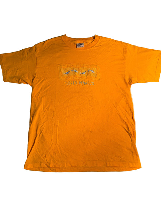 Puerto Peñasco Embroidered Dolphin Souvenir Tee